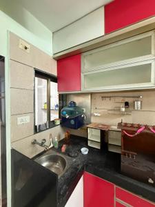 Kitchen Image of 1188 Sq.ft 2 BHK Apartment / Flat for rent in Sheetal Vedika E Series, PDPU Road Gandhinagar for Rs. 35000