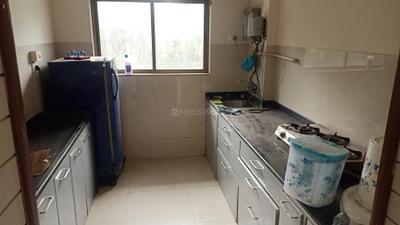 Kitchen Image of 950 Sq.ft 2 BHK Apartment / Flat for rent in Kasarvadavali Thane for Rs. 33000