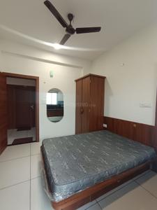 Bedroom Image of 395 Sq.ft 1 RK Studio for rent in Scheme No 114 Indore for Rs. 15999