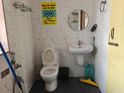 Bathroom Image of 600 Sq.ft 1 BHK Apartment / Flat for sale in Chamunda Pamela Palms, Anjuna Goa for Rs. 12500000
