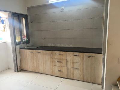 Kitchen Image of 1900 Sq.ft 3 BHK Apartment / Flat for rent in Rajnandan Raj Iconza, Raysan Gandhinagar for Rs. 25000