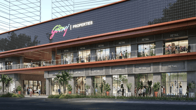 Image of 1077 Sq.ft 2 BHK Apartment / Flat for sale in Godrej Emerald Waters, Pimpri, Pune for Rs. 11400000