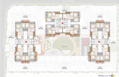 Image of 1960 Sq.ft 3 BHK Apartment / Flat for sale in Shanti Priyam, Pal Gam, Surat for Rs. 8800000