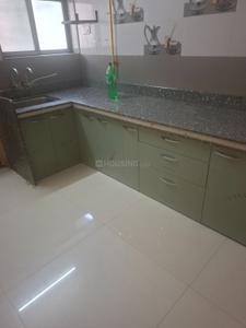 Kitchen Image of 1550 Sq.ft 3 BHK Apartment / Flat for rent in Pramukh S3, Chala Vapi for Rs. 19000
