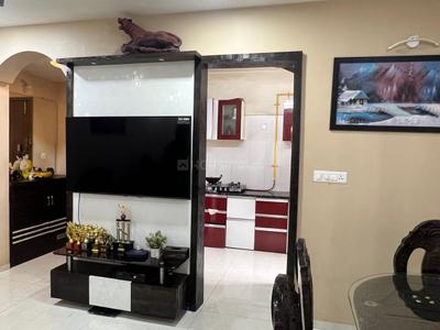 Living Room Image of 1350 Sq.ft 3 BHK Apartment / Flat for rent in Samraat Tropicano, Anandvalli Nashik for Rs. 48000