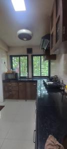 Kitchen Image of 700 Sq.ft 1.5 BHK Apartment / Flat for rent in NEW HARWARD GARDENS CHS LTD, Thane West Thane for Rs. 32000