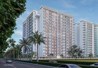 Image of 1400 Sq.ft 3 BHK Apartment / Flat for sale in Kohinoor Viva Pixel Phase 1, Dhanori, Pune for Rs. 9500000