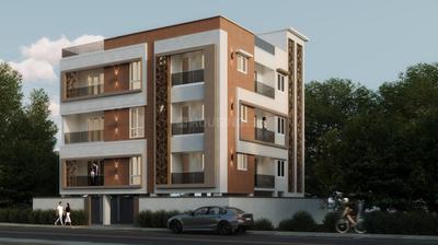Image of 1063 Sq.ft 2 BHK Apartment / Flat for sale in Nanganallur, Chennai for Rs. 12490000