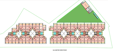 Image of 565 Sq.ft 1 BHK Apartment / Flat for sale in Jindal Air, Panvel, Navi Mumbai for Rs. 4254000