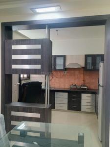 Kitchen Image of 2100 Sq.ft 3 BHK Builder Floor for rent in South City Lucknow for Rs. 23000