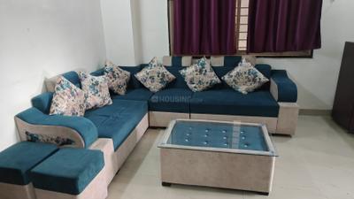 Living Room Image of 540 Sq.ft 1 BHK Apartment / Flat for sale in Earthshastra Nariman Point, Mahalakshmi Nagar Indore for Rs. 2500000