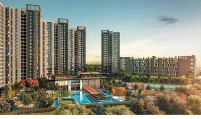 Image of 1460 Sq.ft 3 BHK Apartment / Flat for sale in Godrej Emerald Waters, Pimpri, Pune for Rs. 14600545