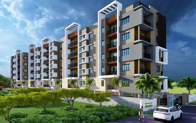 Image of 994 Sq.ft 2 BHK Apartment / Flat for sale in Kalarahanga, Bhubaneswar for Rs. 5964000