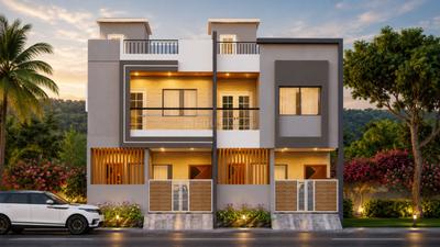 Image of 1050 Sq.ft 2 BHK Duplex for sale in Kesnand, Pune for Rs. 3599999
