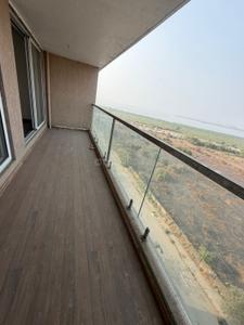 Balcony Image of 1450 Sq.ft 2 BHK Apartment / Flat for rent in Shreenathji Delta Riviera, Ulwe Navi Mumbai for Rs. 55000