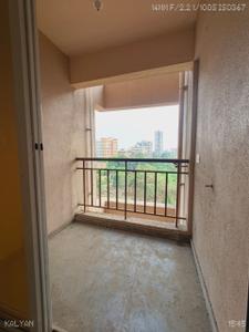 Balcony Image of 650 Sq.ft 1 BHK Apartment / Flat for sale in Balaji Saras Residency Phase 2, Thakurli Thane for Rs. 3820000