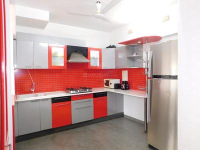 Kitchen Image of 1582 Sq.ft 3 BHK Apartment / Flat for sale in Godrej Waldorf, Andheri West Mumbai for Rs. 80000000