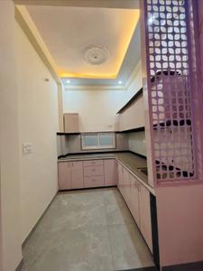 Kitchen Image of 765 Sq.ft 3 BHK Builder Floor for sale in Aakriti Infra Luxury Apartment, Deenpur New Delhi for Rs. 5200000