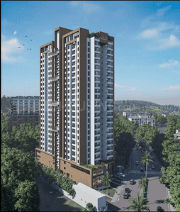 Image of 1240 Sq.ft 3 BHK Apartment / Flat for sale in Arbor Vista, Wakad, Pune for Rs. 10800000