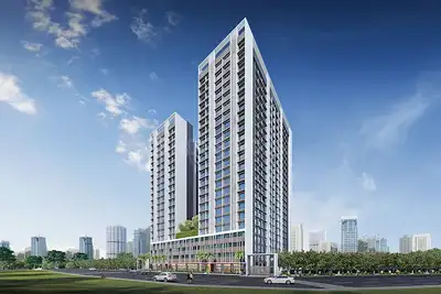 Image of 700 Sq.ft 1 BHK Apartment / Flat for sale in Rustomjee Bella Wing C And D, Bhandup West, Mumbai for Rs. 10000000