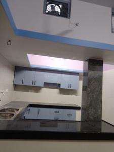 Kitchen Image of 1200 Sq.ft 3 BHK Builder Floor for rent in Jankipuram Lucknow for Rs. 25000