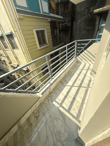Balcony Image of 723 Sq.ft 2 BHK Apartment / Flat for sale in Airport Gate no. 1 Kolkata for Rs. 3759000