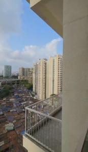 Balcony Image of 859 Sq.ft 2 BHK Apartment / Flat for sale in Kalpataru Vivant, Jogeshwari East Mumbai for Rs. 20010000