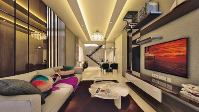 Living Room Image of 2303 Sq.ft 3 BHK Penthouse for sale in Panjim Goa for Rs. 26000000