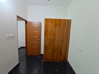 Bedroom Image of 650 Sq.ft 1 BHK Builder Floor for rent in HSR Layout Bengaluru for Rs. 25000