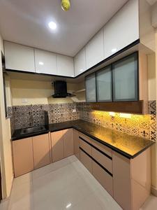 Kitchen Image of 1100 Sq.ft 3 BHK Apartment / Flat for rent in Sugam Morya, Behala Kolkata for Rs. 60000