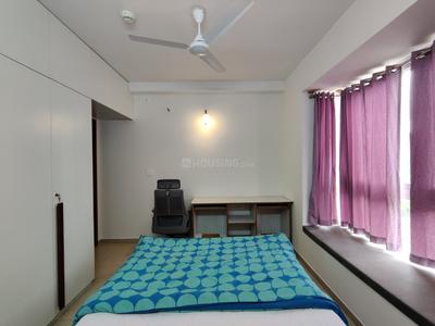 Bedroom Image of 1097 Sq.ft 2 BHK Apartment / Flat for rent in Bhartiya Nikoo Homes Phase 2, Thanisandra Bengaluru for Rs. 52002