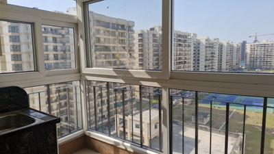 Balcony Image of 500 Sq.ft 1 BHK Builder Floor for rent in Vikram Golf View Condos, Sector 19 Dwarka New Delhi for Rs. 22000