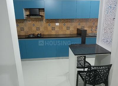 Kitchen Image of 1275 Sq.ft 3 BHK Apartment / Flat for rent in Kuriachira Thrissur for Rs. 24500