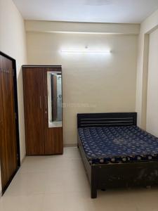 Bedroom Image of 500 Sq.ft 1 BHK Apartment / Flat for rent in Mahalakshmi Nagar Indore for Rs. 16000