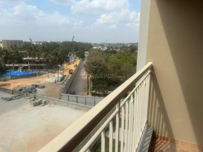 Balcony Image of 1058 Sq.ft 2 BHK Apartment / Flat for sale in Sobha Dream Gardens, Thanisandra Bengaluru for Rs. 12000000