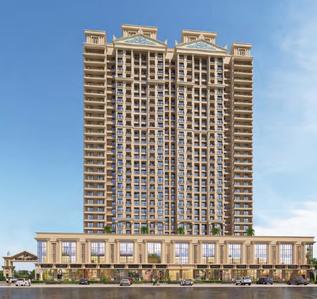 Image of 1250 Sq.ft 2 BHK Apartment / Flat for sale in Paradise Sai World Legend, Ulhasnagar, Thane for Rs. 9500000