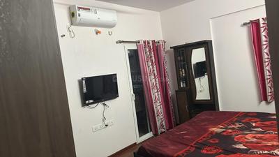 Bedroom Image of 1650 Sq.ft 2.5 BHK Apartment / Flat for rent in Adani Elysium, Shantigram Ahmedabad for Rs. 35000