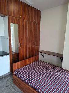 Bedroom Image of 300 Sq.ft 1 RK Penthouse for rent in Indira Nagar Bengaluru for Rs. 22500