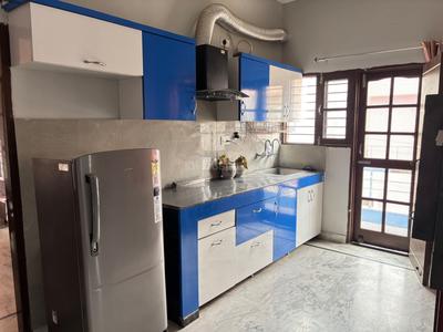 Kitchen Image of 1000 Sq.ft 2 BHK Builder Floor for rent in Shivalik Homes, Sector 127 Mohali for Rs. 16000