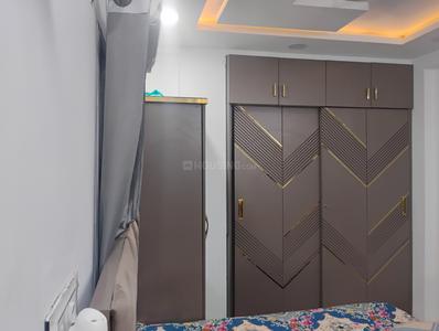 Bedroom Image of 488 Sq.ft 1 BHK Apartment / Flat for rent in Khatiwala Tank Indore for Rs. 16000