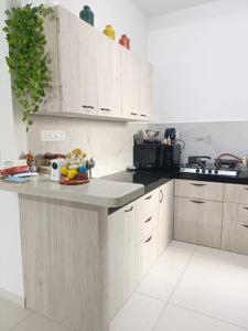 Kitchen Image of 1500 Sq.ft 3 BHK Apartment / Flat for rent in Adani Amogha, Shantigram Ahmedabad for Rs. 50000