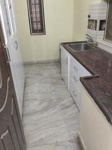 Kitchen Image of 550 Sq.ft 1 BHK Builder Floor for rent in Financial District Hyderabad for Rs. 26000