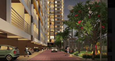 Image of 1064 Sq.ft 2 BHK Apartment / Flat for sale in GD 18 Magnitude, Punawale, Pune for Rs. 6500000