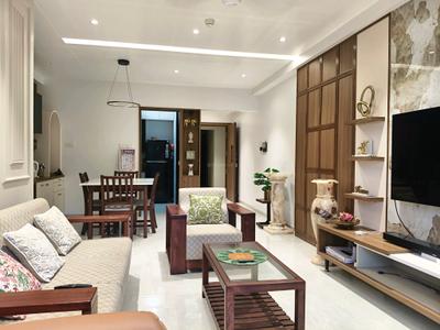 Living Room Image of 1324 Sq.ft 3 BHK Apartment / Flat for sale in Shapoorji Pallonji Vanaha, Bavdhan Pune for Rs. 13500000