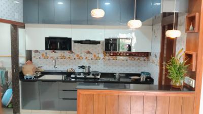 Kitchen Image of 2366 Sq.ft 3 BHK Apartment / Flat for sale in Tragad Ahmedabad for Rs. 15000000