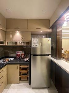 Kitchen Image of 1300 Sq.ft 3 BHK Apartment / Flat for rent in Airoli Navi Mumbai for Rs. 85000
