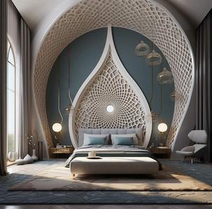 Bedroom Image of 1085 Sq.ft 3 BHK Apartment / Flat for sale in Ganesh Malabar County II, Chharodi Ahmedabad for Rs. 6800000