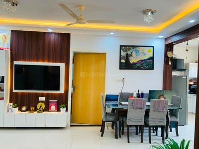 Hall Image of 1050 Sq.ft 3 BHK Apartment / Flat for rent in Anukampa Sky Lounges, Kankha Ki Dhani Jaipur for Rs. 26000