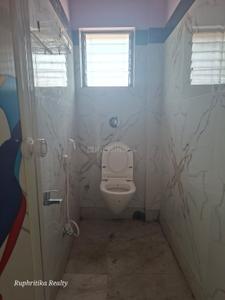 Bathroom Image of 800 Sq.ft 2 BHK Apartment / Flat for rent in Bansdroni Kolkata for Rs. 18000