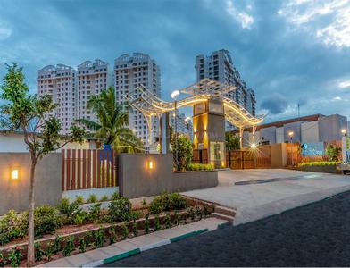 Image of 1650 Sq.ft 3 BHK Apartment / Flat for sale in Puravankara Palm Beach, Kyalasanahalli, Bengaluru for Rs. 26000000